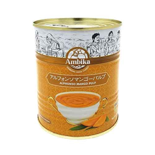 Ambika アルフォンソ マンゴーパルプ 850g