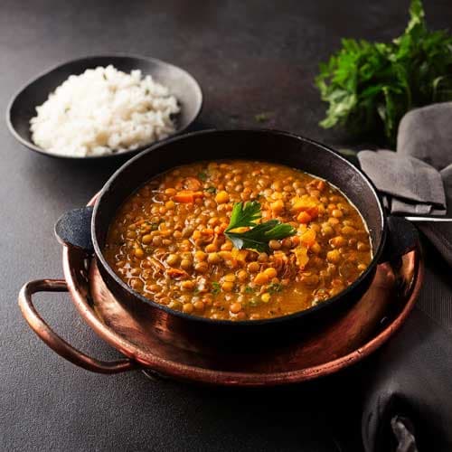 レンズ豆カレー