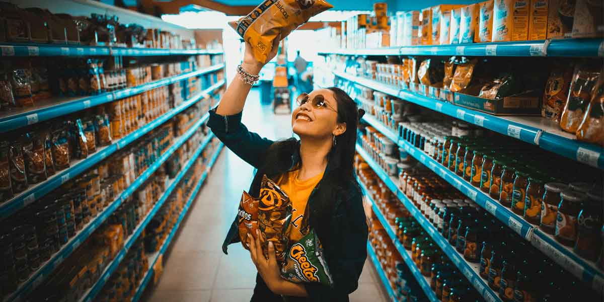 customer checking product quality