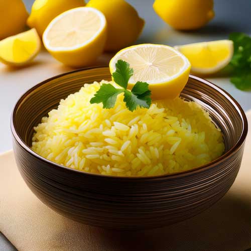 ジャスミンライスのレモンライス